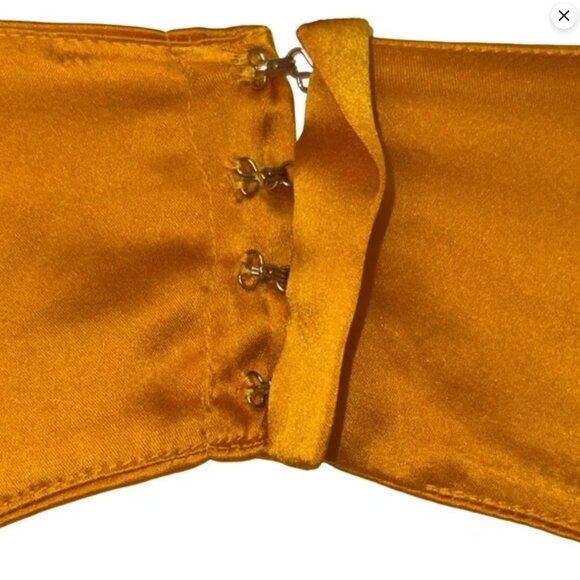 CULT GAIA JASMIN GOWN IN MARIGOLD - Picture 4 of 5